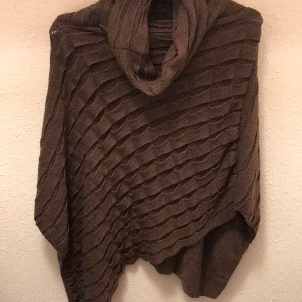 poncho sweater